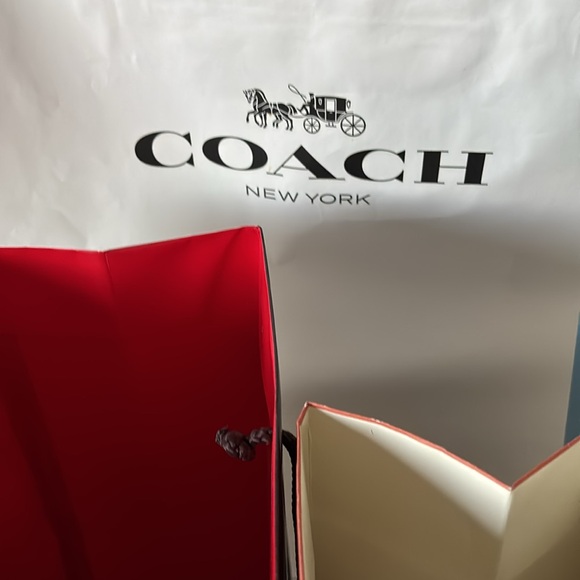 Large Y2k COACH Gift Bags Lot of 7 varieties - Picture 3 of 12